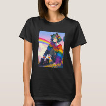 LGBTQIA+ Anime-Girl Lesbischer Stolz