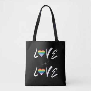 LGBTQIA L'amour est l'AMOUR, Sac fourre-tout de la