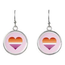 LGBTQIA Lesbische Flagge Herz-Preis Monat 2024
