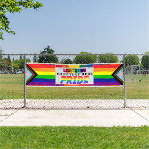 LGBTQIA+ PERSONALISIERTER GAY PRIDE BANNER