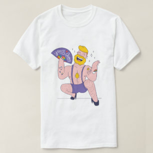 LGBTQIA PRIDE Fun Queen mit LGBTQ Flag Tattoos T-Shirt