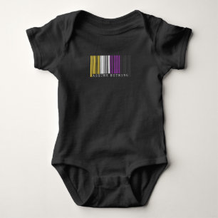 LGBTQIA Pride Lesbian Gay Bisexuell Quee asexuelle Baby Strampler