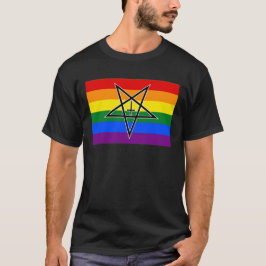 LGBTQIA+ Pride Pentagramm T-Shirt