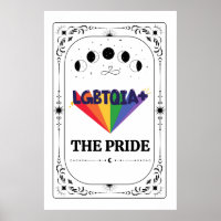 LGBTQIA Pride Tarot Gay Trans Queer Regenbogen Zod