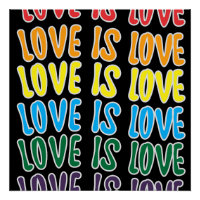 LgbtqLove ist Liebe Typografie