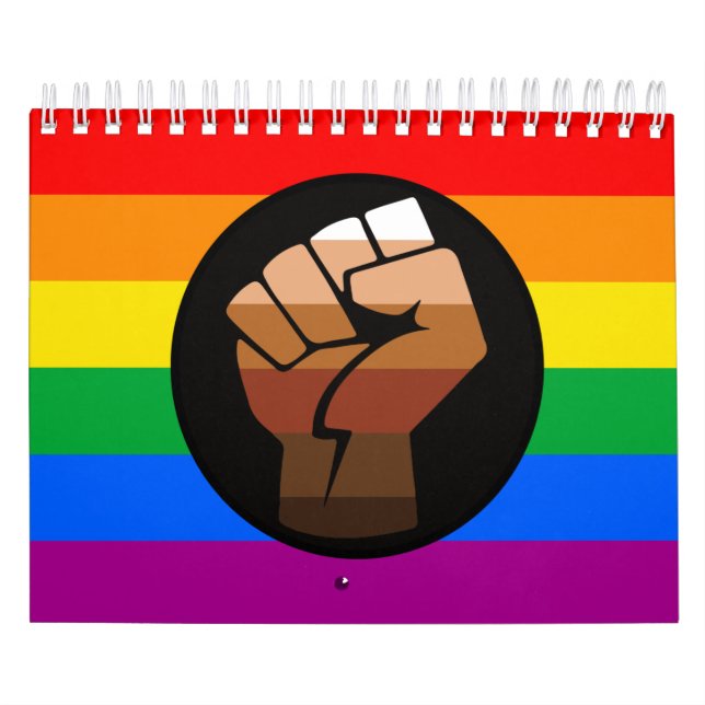 LGBTQPOC Prix Button Keramik Ball Christmas Ornam Kalender (Titelbild)