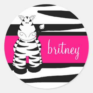 LGC Ein Hot Momma Zebra Sticker