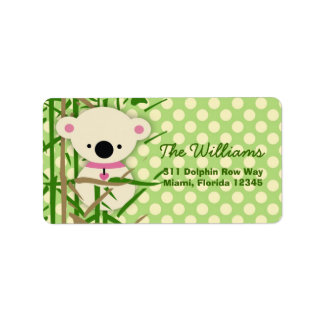 LGC | Koala Kutie Adressaufkleber