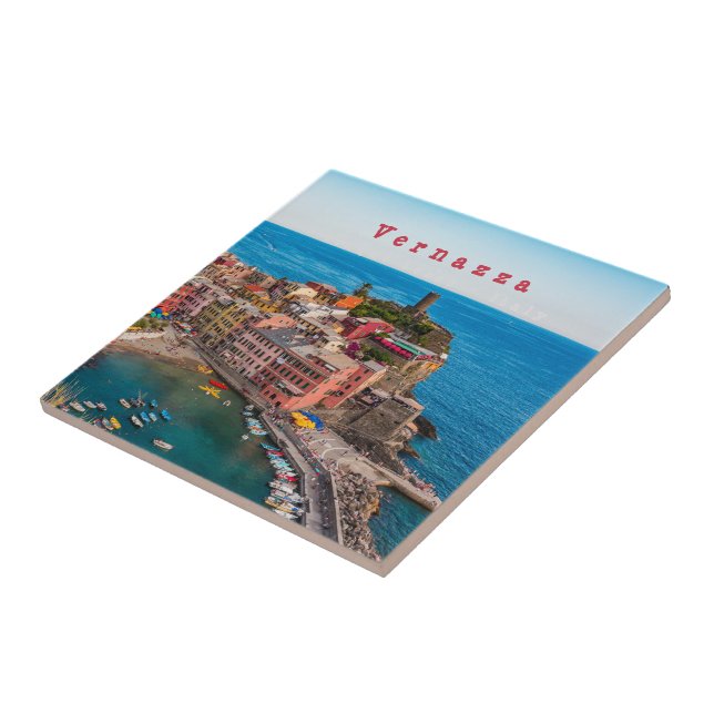 LGR002 VERNAZZA - Cinque Terre - Italien - Fliese (Seite)