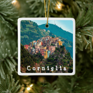 LGR019 CORNIGLIA - Cinque Terre - Italien, Keramikornament