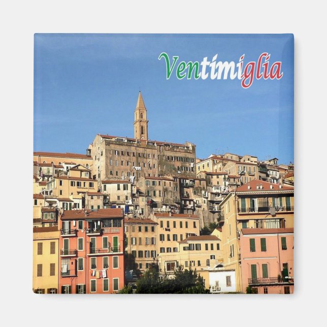LGR073 VENTIMIGLIA - Ligurien - Italien - Kühlschr Magnet (Vorne)