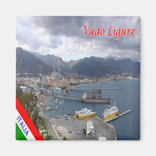 LGR076 VADO LIGURE, Ligurien, Italien, Kühlschrank Magnet