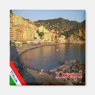 LGR142 CAMOGLI, Ligurien, Italien, Kühlschrank Magnet