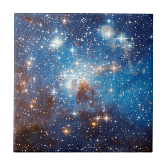 LH 95 Star Forming Region - Hubble Space Foto Fliese (Vorderseite)