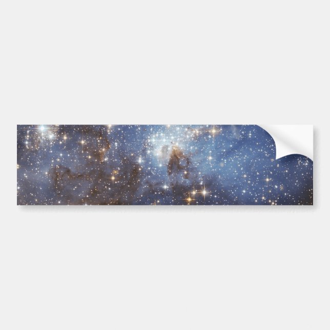 LH 95 Sternenbildende Region NASA Autoaufkleber (Vorne)