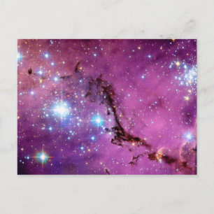 LHA 120-N11 Sternentstehung Hubble-Weltraumfoto Postkarte