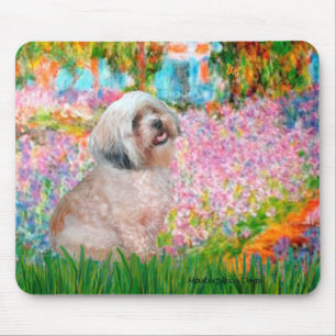 Lhasa Apso 20 - Garten Mousepad
