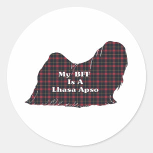 Lhasa Apso BESTE FREUNDIN Sticker