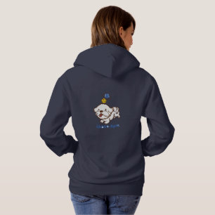 Lhasa apso bubu und kleine Hühnerguagua Hoodie