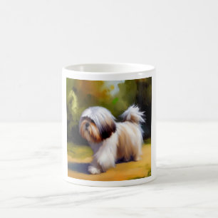 Lhasa Apso Dog Kaffeetasse