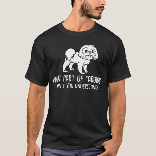 Lhasa Apso Dog Puppies Owner T-Shirt (Vorderseite)