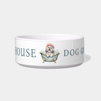 Lhasa Apso Hundetrimmer Haustier Wasserschale Napf