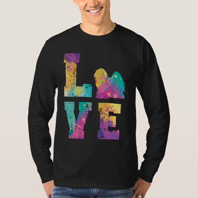 Lhasa Apso Love T-Shirt (Vorderseite)