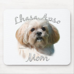 Lhasa Apso Mama 2 Mousepad