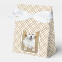 Lhasa Apso Puppy Painting - Niedliche Original Dog