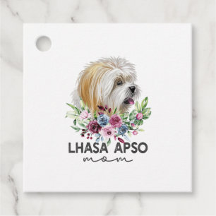 Lhasa Apso Shirt gibt Dog Mama Geschenkanhänger