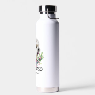 Lhasa Apso Shirt gibt Dog Mama Trinkflasche