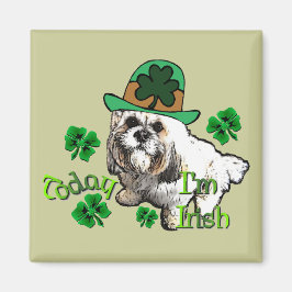 Lhasa Apso St. Patrick's Day Magnet