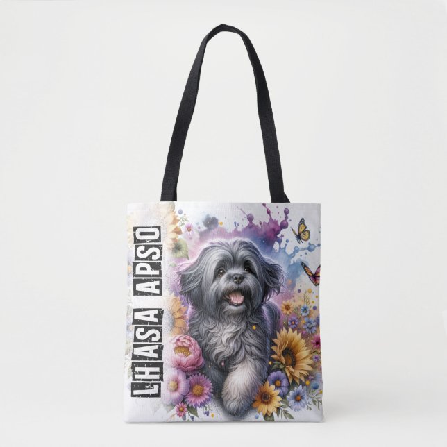 Lhasa Apso  Tasche (Vorderseite)