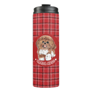 Lhasa Apso Thermosbecher