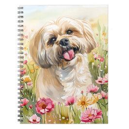 Lhasa Apso Watercolor Journal Notizblock