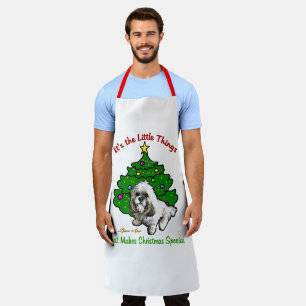 Lhasa Apso Weihnachtsgeschenke Schürze