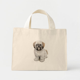 Lhasa apso Welpenbeutel Mini Stoffbeutel