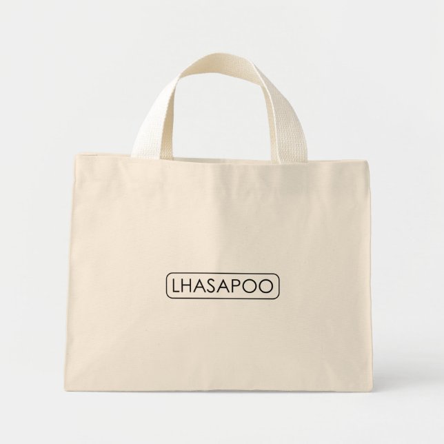 LHASAPOO BAG MINI STOFFBEUTEL (Vorne)