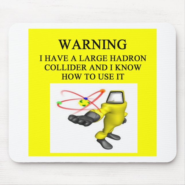 LHC großer Hadron Collider Mousepad (Vorne)