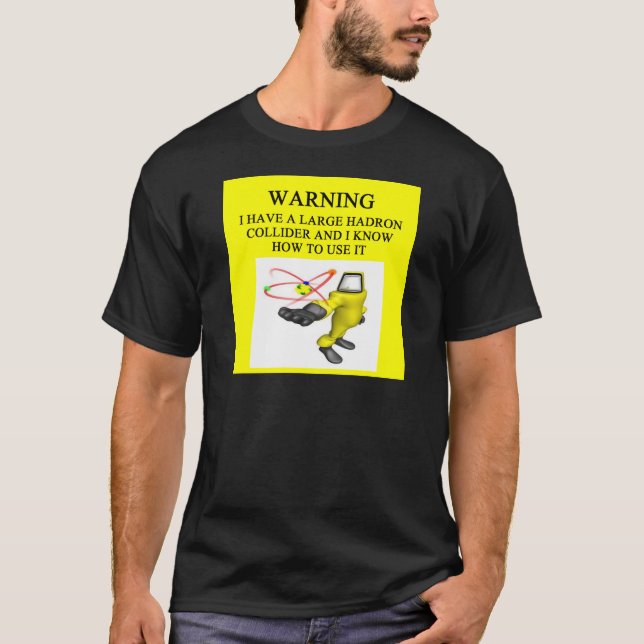 LHC großer Hadron Collider T-Shirt (Vorderseite)