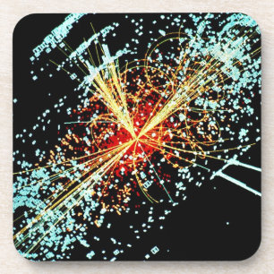 LHC Zusammenstoß Getränkeuntersetzer