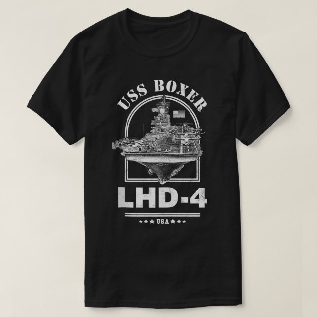 LHD4 USS Boer T-Shirt (Design vorne)