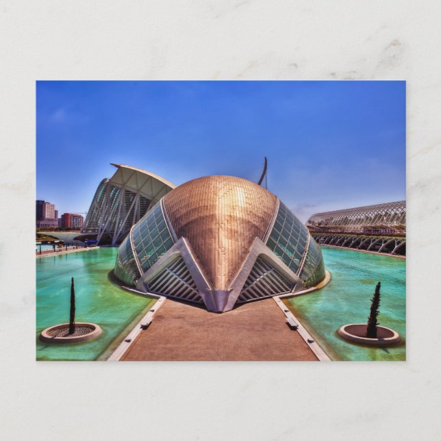 L'Hemisfèric, Valencia, España Postkarte (Vorderseite)