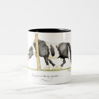 "L'herbe est toujours plus verte…" Tasse