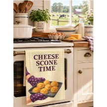 L'Heure des Scones au Fromage — Torchons de Cuisin