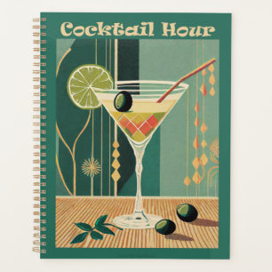 L'Heure Du Cocktail Martini Moderne Du Milieu Du S