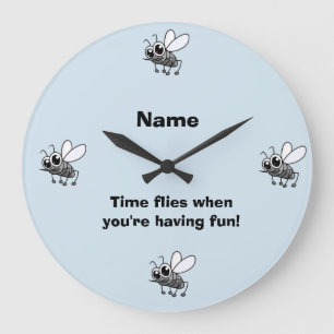 L'heure passe vite quand on s'amuse horloge pour e