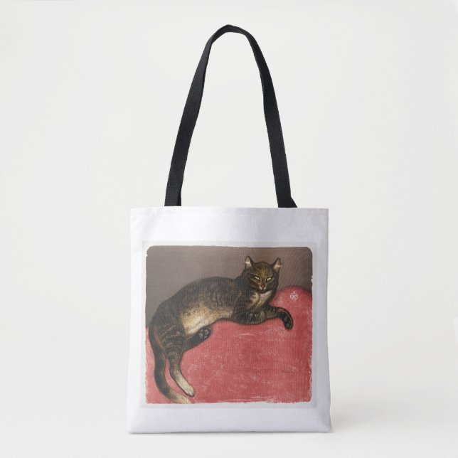 L'Hiver -  Chat sur un Coussin (1909)  Tasche (Vorderseite)