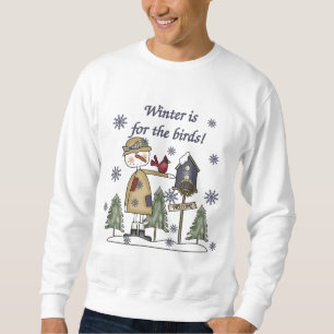L'hiver est pour les T-shirts et cadeaux aux oisea