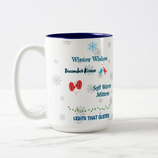 L'hiver veut la Mug de Noël (Gauche)